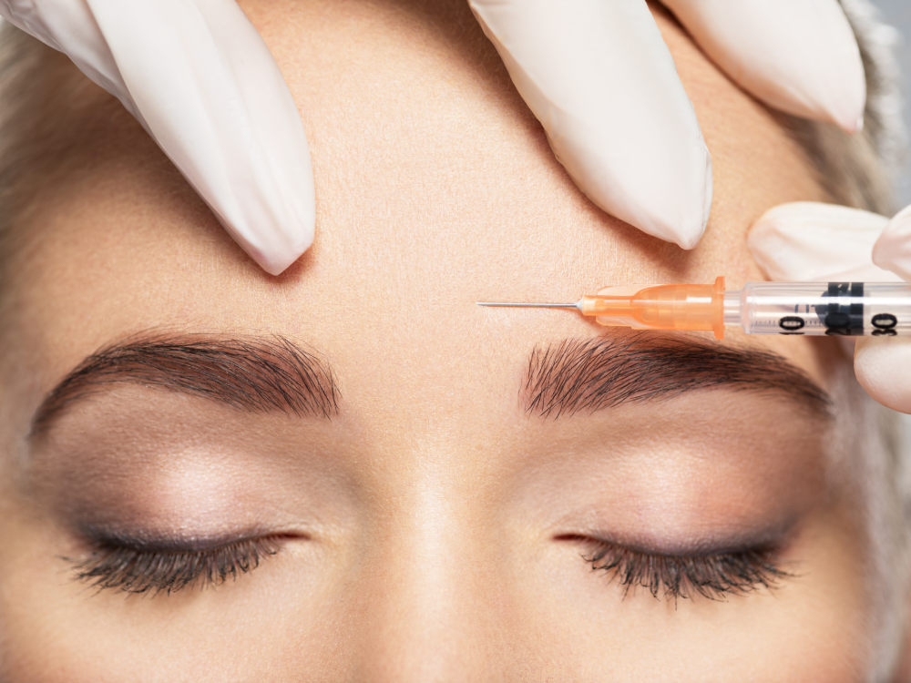 Daxxify injection into forehead for wrinkle reduction